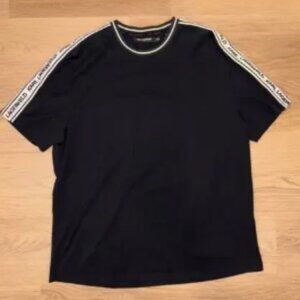 Karl Lagerfeld Paris black shirt with logo size XL